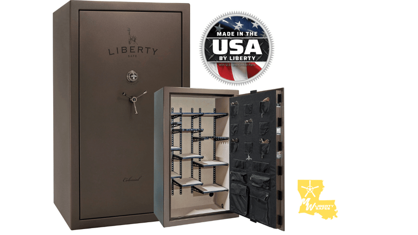 Colonial 30 Gun Safe - MWGUNSAFES