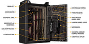 Armored U.S.33 Safe|100 MINTUE FIRE RATING - MWGUNSAFES